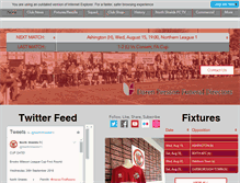 Tablet Screenshot of northshieldsfc.co.uk